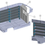 Base Shelving Package, Transit High Roof 148 – BASE-FT-HR148
