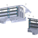 Base Shelving Package, Transit Low Roof 148 – BASE-FT-LR148