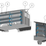 Base Shelving Package, Express/Savana 135 – BASE-GM-135