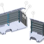 Base Shelving Package, ProMaster High Roof 159 – BASE-PM-HR159