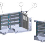 Base Shelving Package, ProMaster Low Roof 136 – BASE-PM-LR136