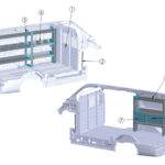 Bin Shelving Package, Transit Low Roof 130 – BIN-FT-LR130