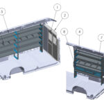 Bin Shelving Package, ProMaster High Roof 159 – BIN-PM-HR159