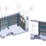 Bin Shelving Package, ProMaster Low Roof 136 – BIN-PM-LR136