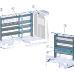 Bin Shelving Package, Sprinter Low Roof 144″ – BIN-SP-SR144