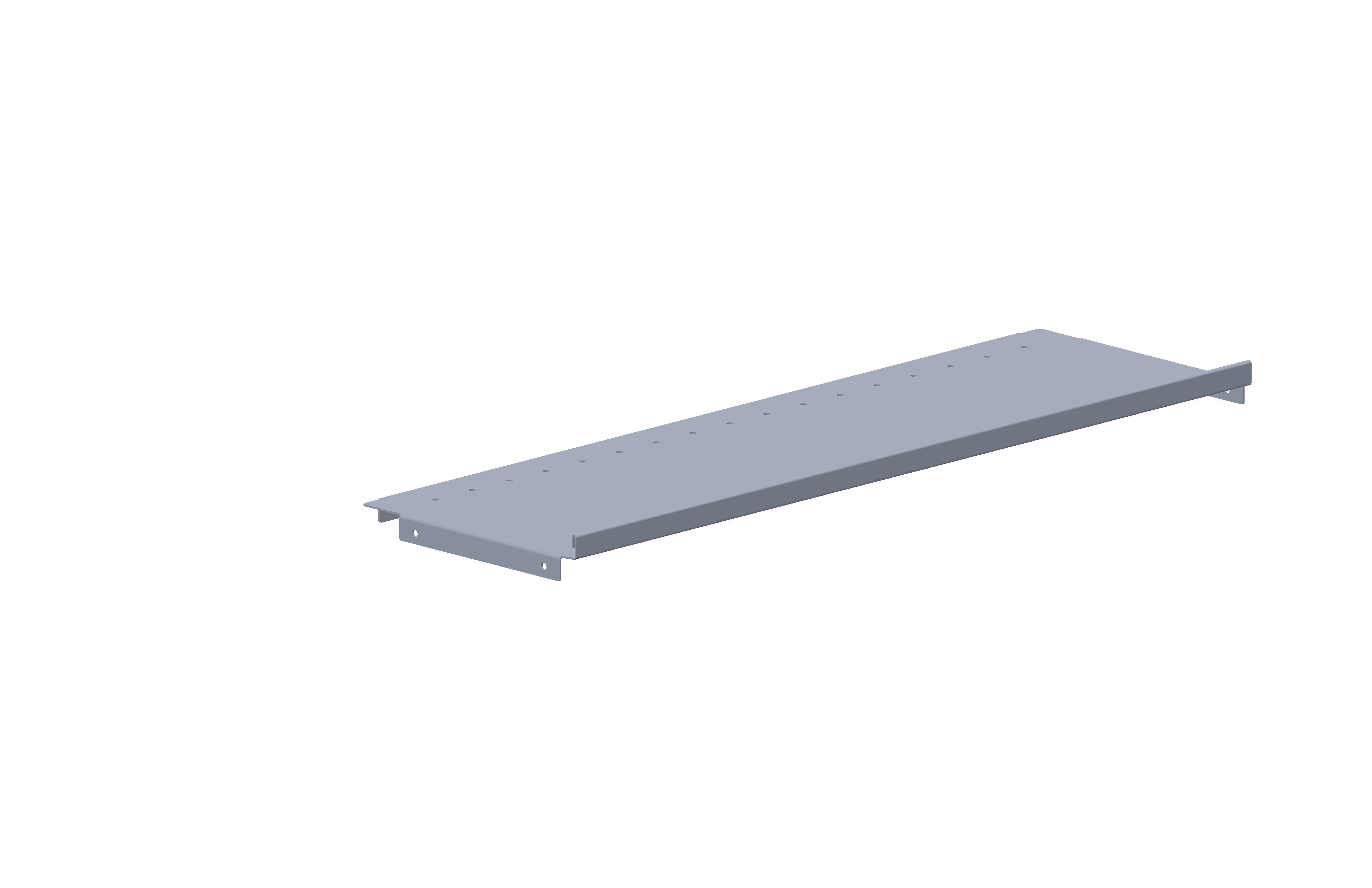 Toolbox Half Shelf Kit for Topper, 4.5' Bed