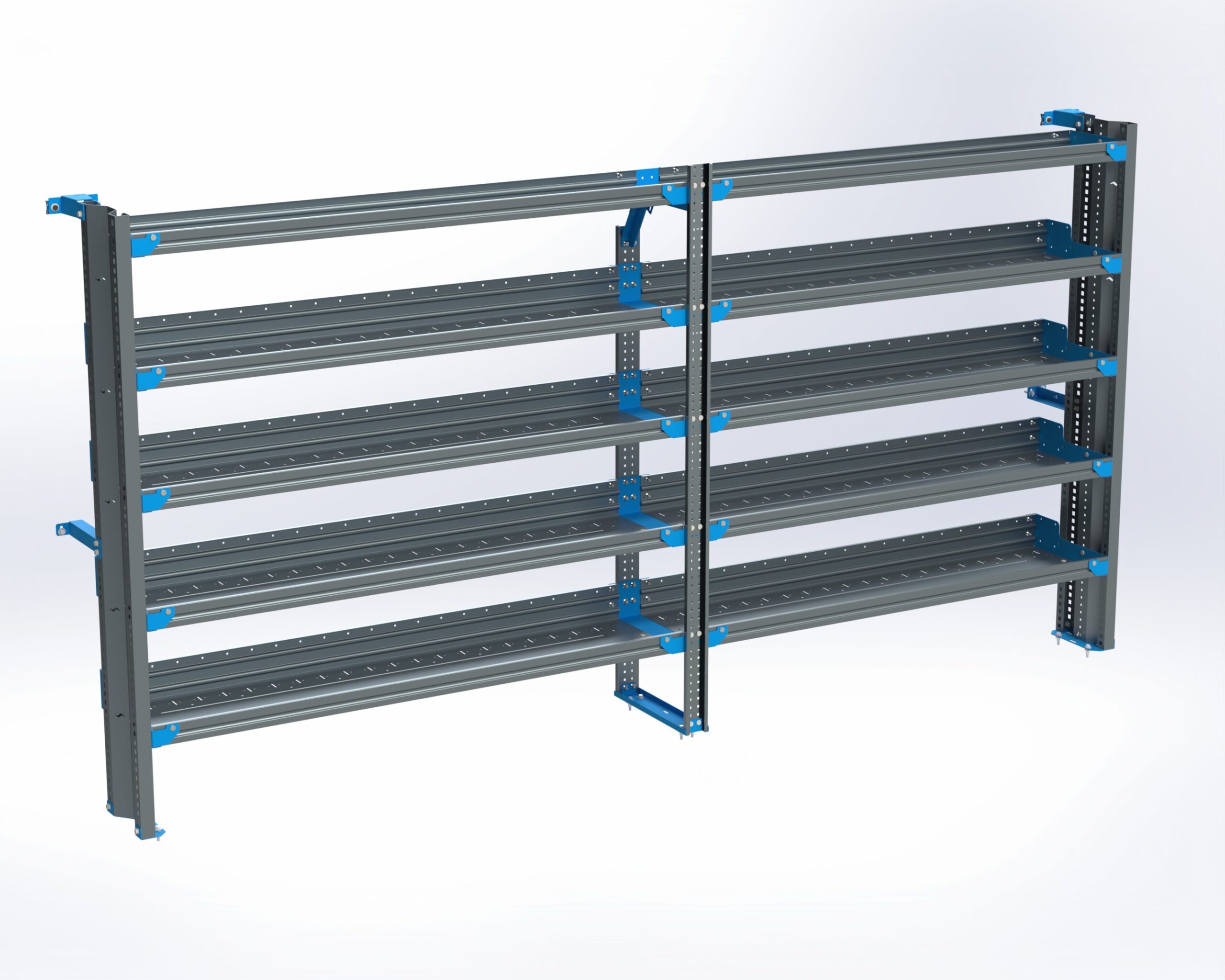 5-Shelf Unit, Tank Rack Use, 14x126 (R66/F60)