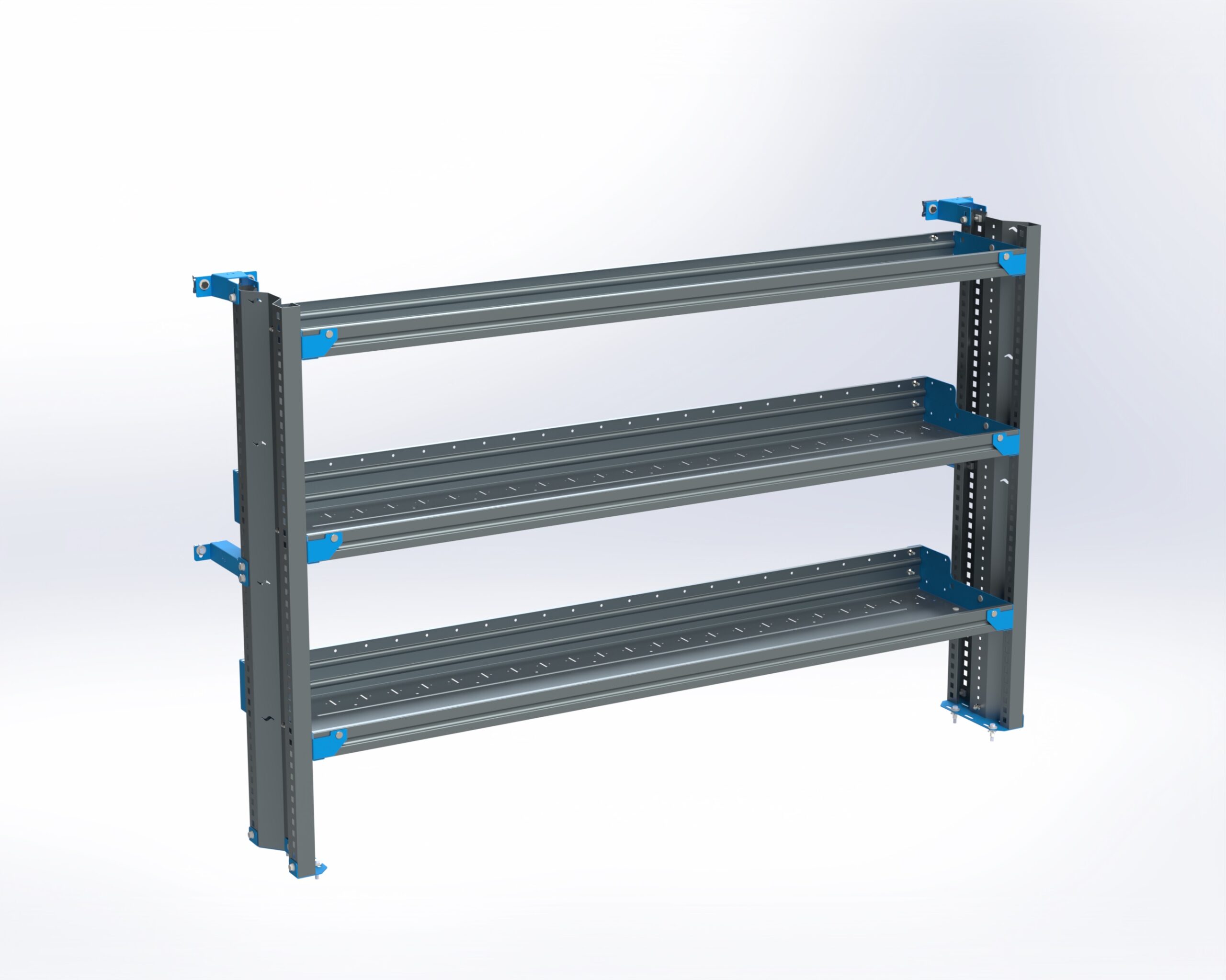 3-Shelf Unit, DS Short(Cabinet), 14x72