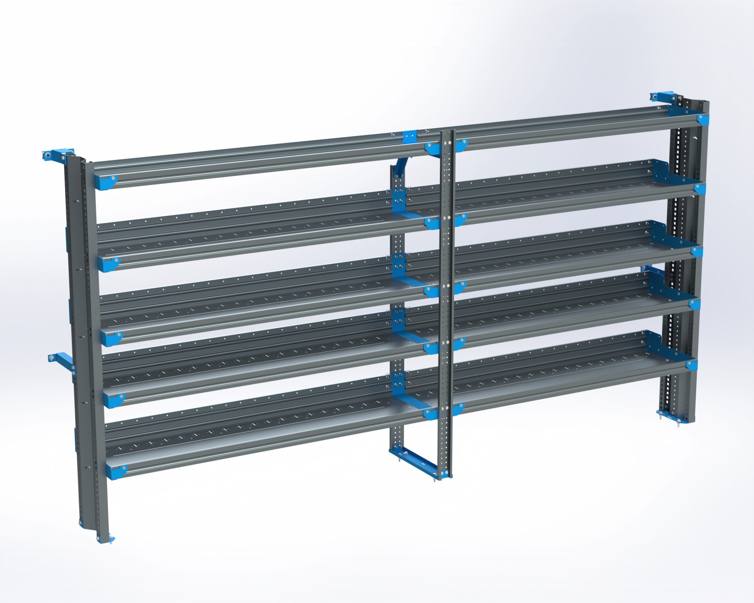 5-Shelf Unit, Tank Rack Use, 16x126 (R66/F60)