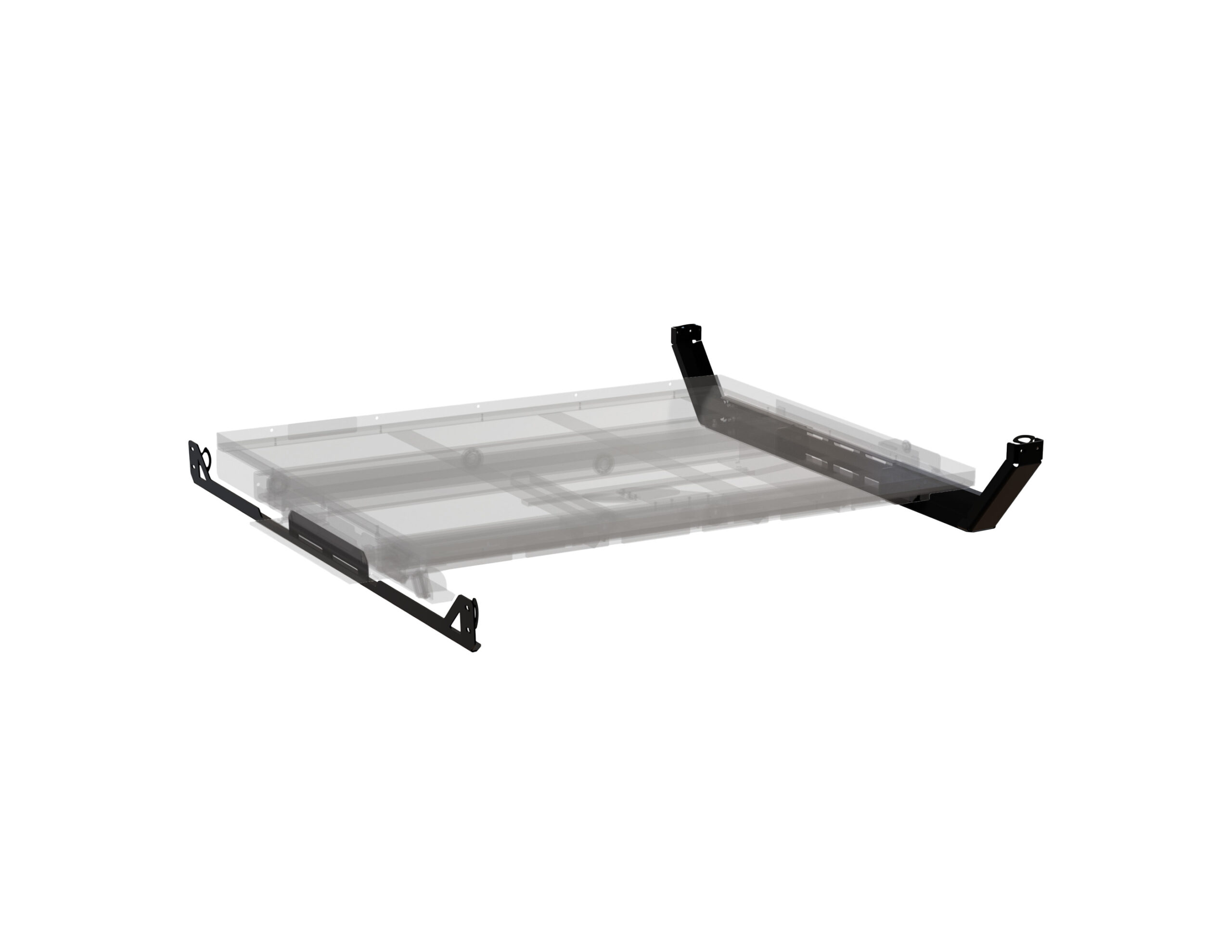 No Drill Mounting Kit for Extendobed, Silverado EV 6' Bed