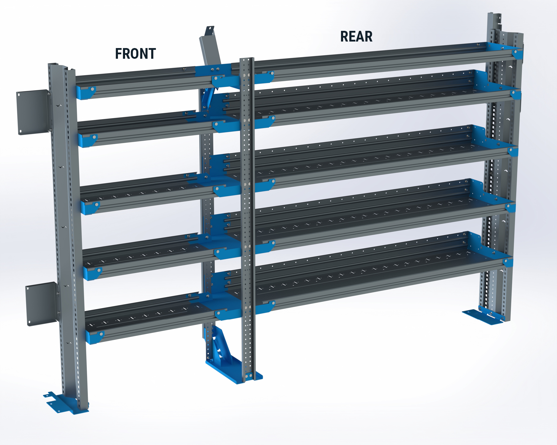 5-Shelf Unit, Passenger Side, 16x96 (R66/F30)