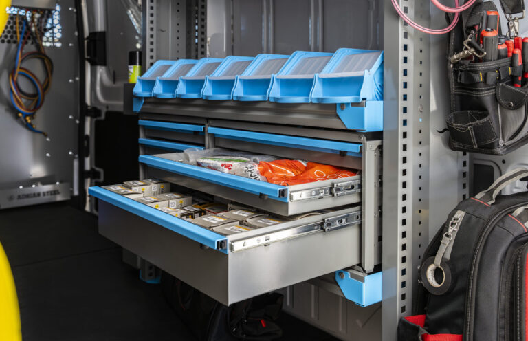 Adrian shelving upfits for fleets