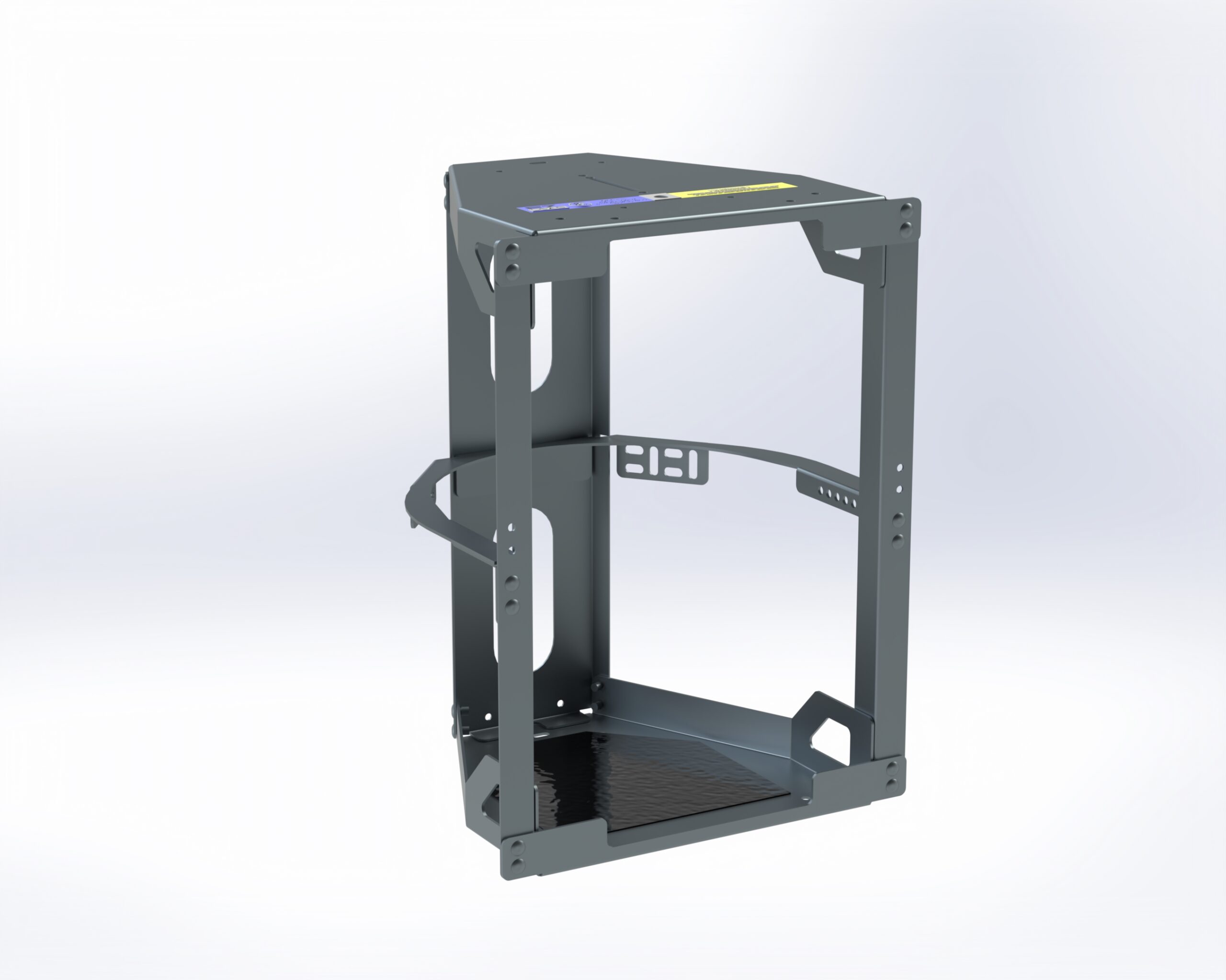 Vertical Tank Rack, (1)50lb. 