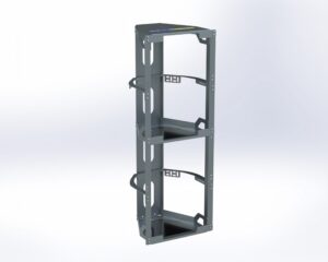 Vertical Tank Rack, (2)50lb.