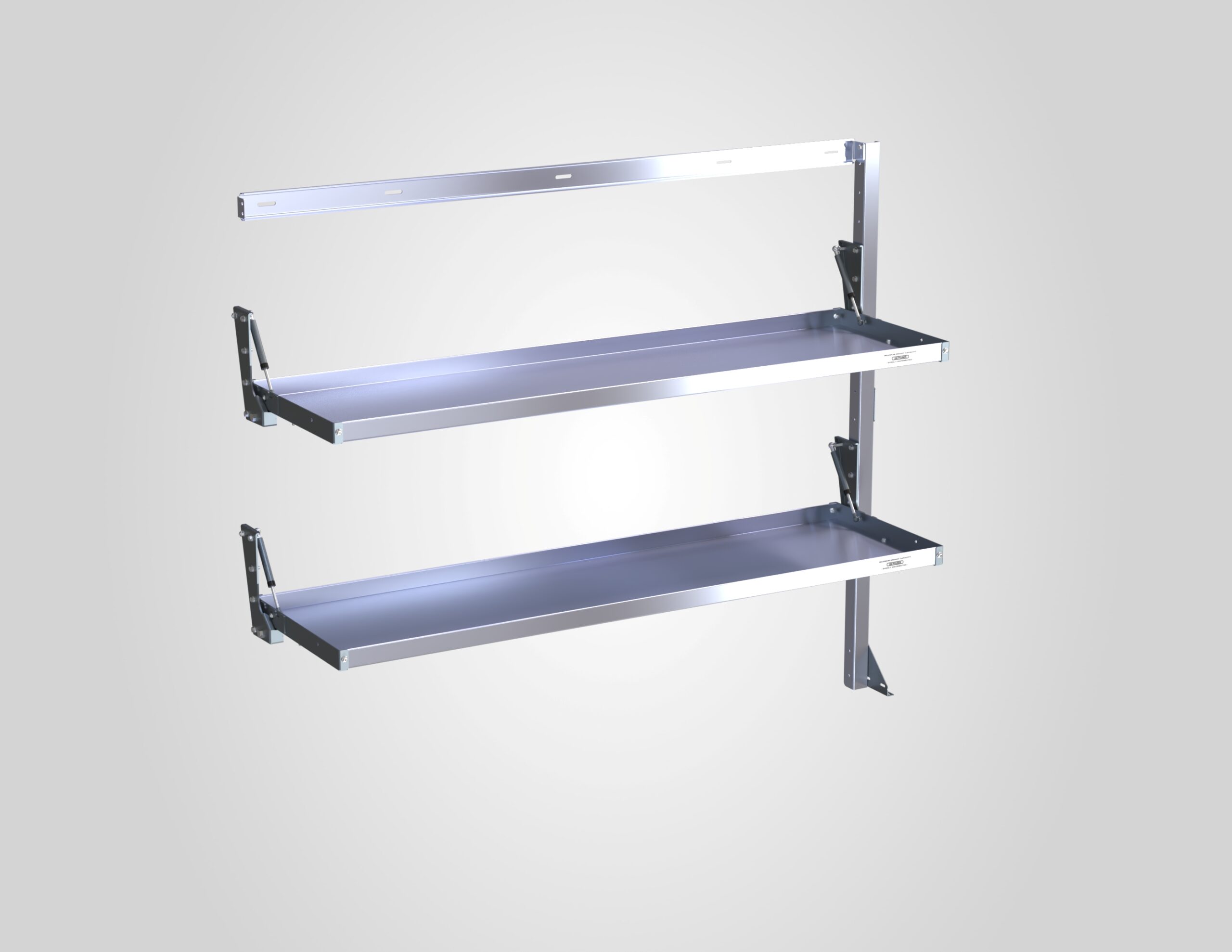 Folding Shelf Unit Add-On, 20x72