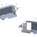 Bin Package, Ford Transit High Roof 148″, BIN-FTHR148B