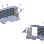 Bin Package, Ford Transit High Roof 148″, BIN-FTHR148B