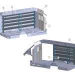 Bin Package, Ford Transit High Roof 148″ Extended, BIN-FTHR148XB