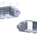 Bin Shelving Package, ProMaster High Roof 136 – BIN-PMHR136B