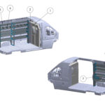 Bin Package, Ram ProMaster High Roof 136″, BIN-PMHR136B