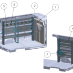 Bin Package, Ram ProMaster High Roof 136″, BIN-PMHR136B