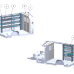 Bin Shelving Package, ProMaster Low Roof 118 – BIN-PMLR118B