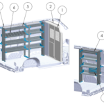 Bin Package, Ram ProMaster Low Roof 118″, BIN-PMLR118B
