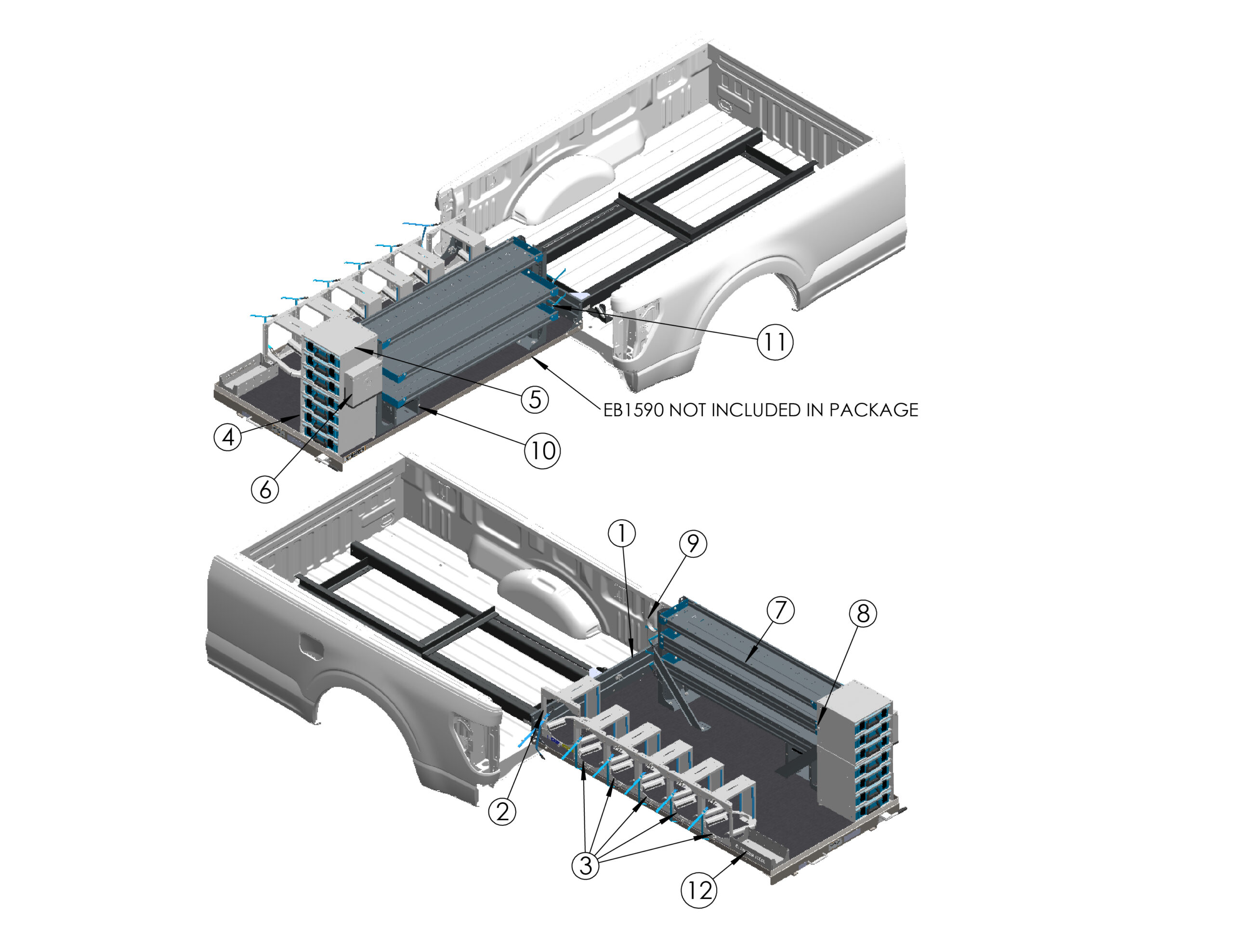 HVAC Starter Packages, 8' Bed