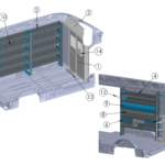 HVAC Essentials Package, Ford Transit High Roof 148″, HVAC-FTHR148B