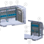 Plumbing Essentials Package, Ram ProMaster High Roof 136″, PLUM-PMHR136B