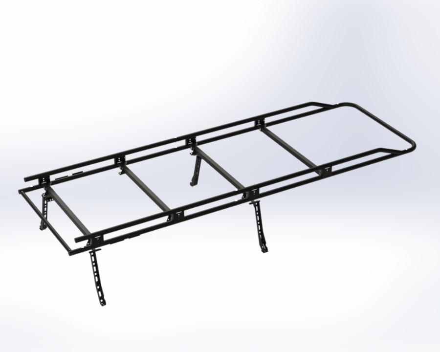 Load Runner Rack, Truck Cap, Crew Cab, 5.5' Bed