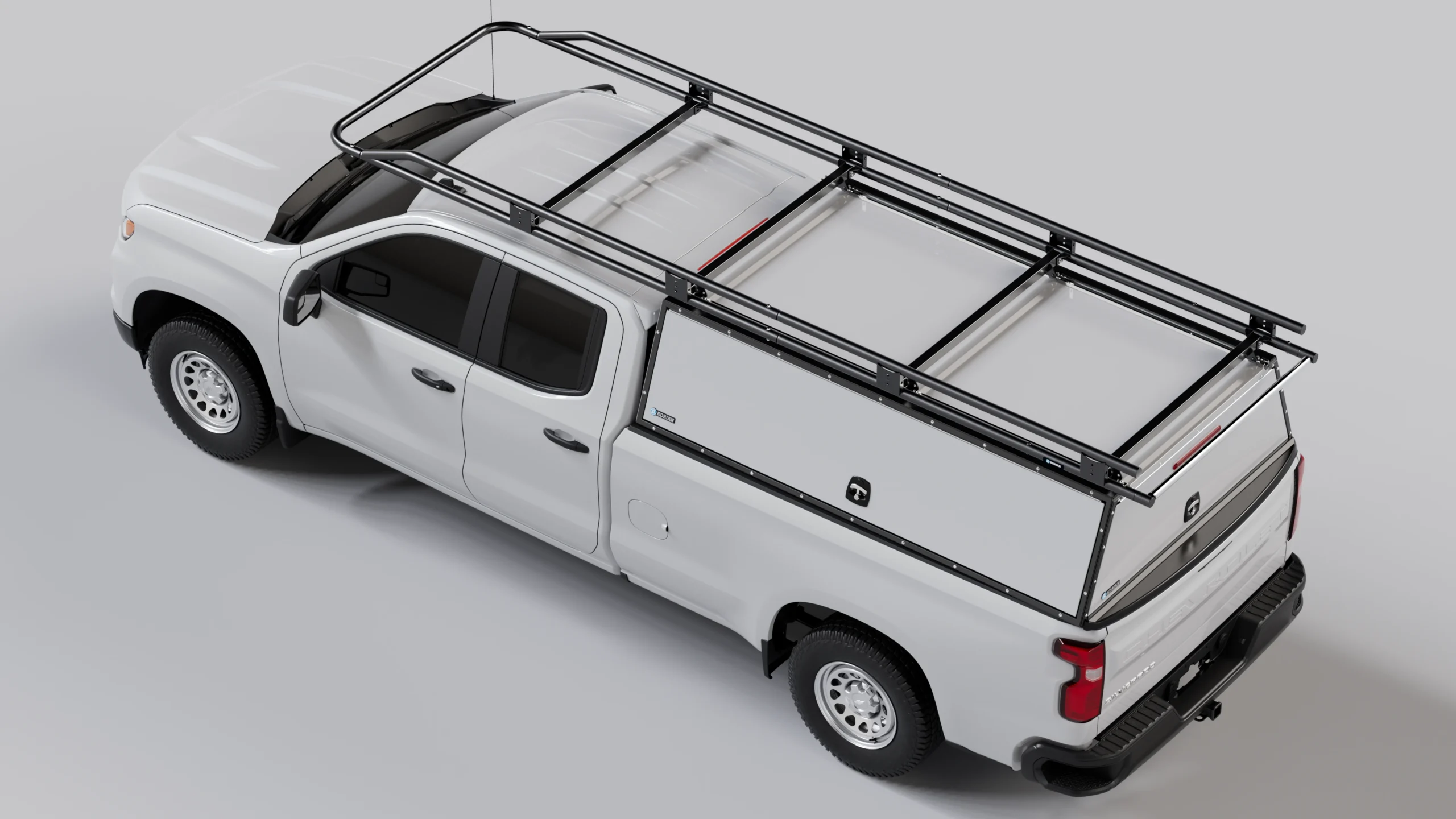 Load Runner Rack, Truck Cap, Crew Cab, 8' Bed