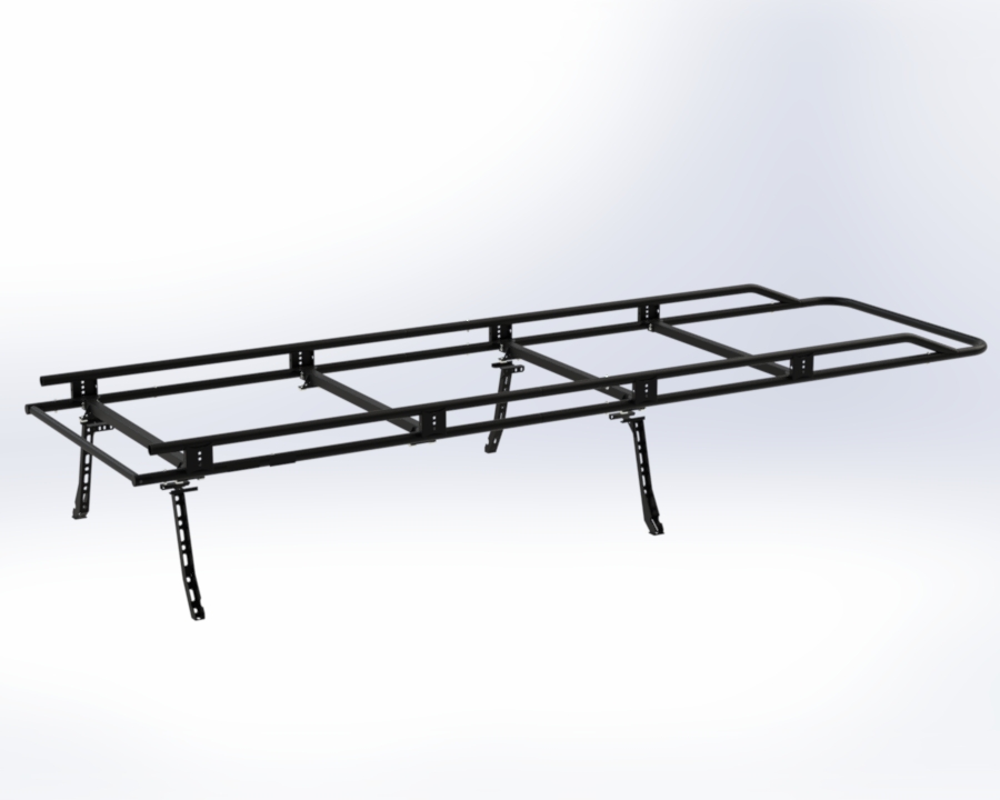 Load Runner Rack, Truck Cap, Crew Cab, 8' Bed