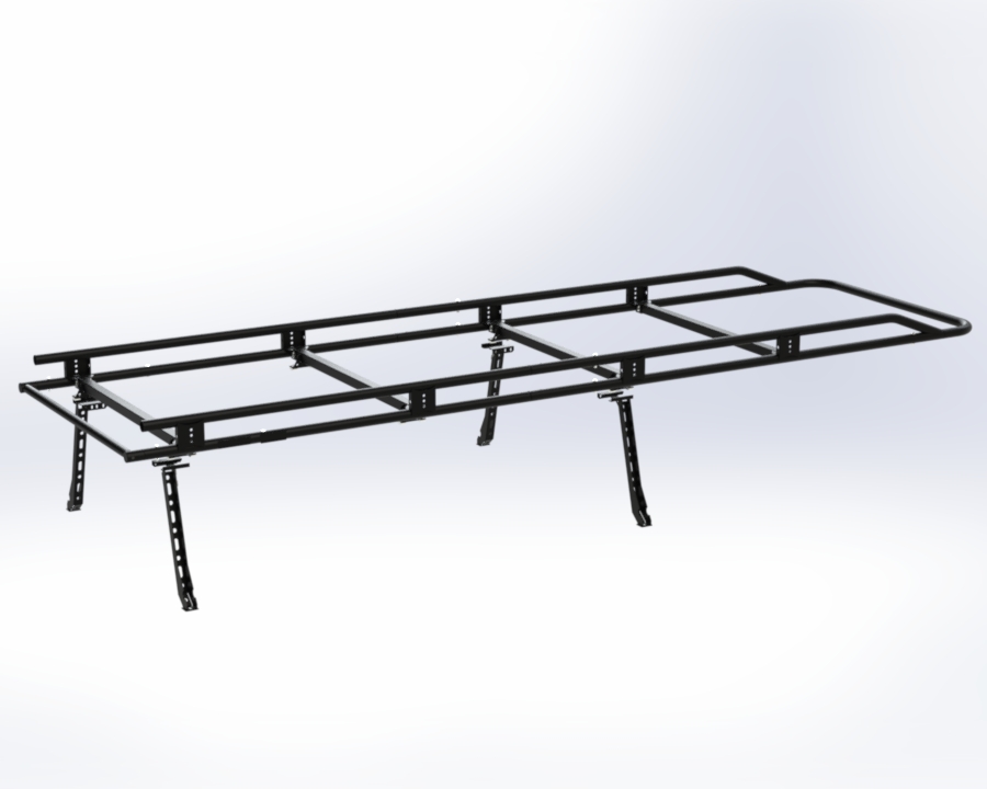 Load Runner Rack, Truck Cap, Crew Cab, 8' Bed