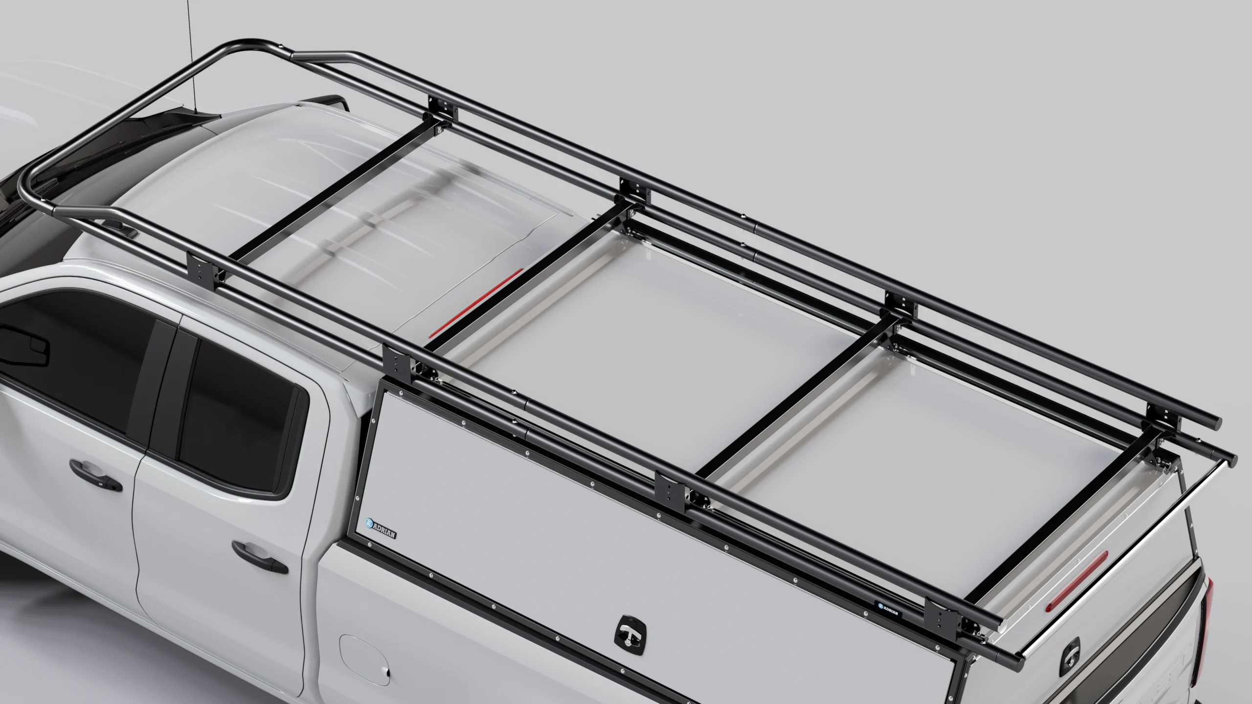 Load Runner Rack, Truck Cap, Extended Cab, 8' Bed