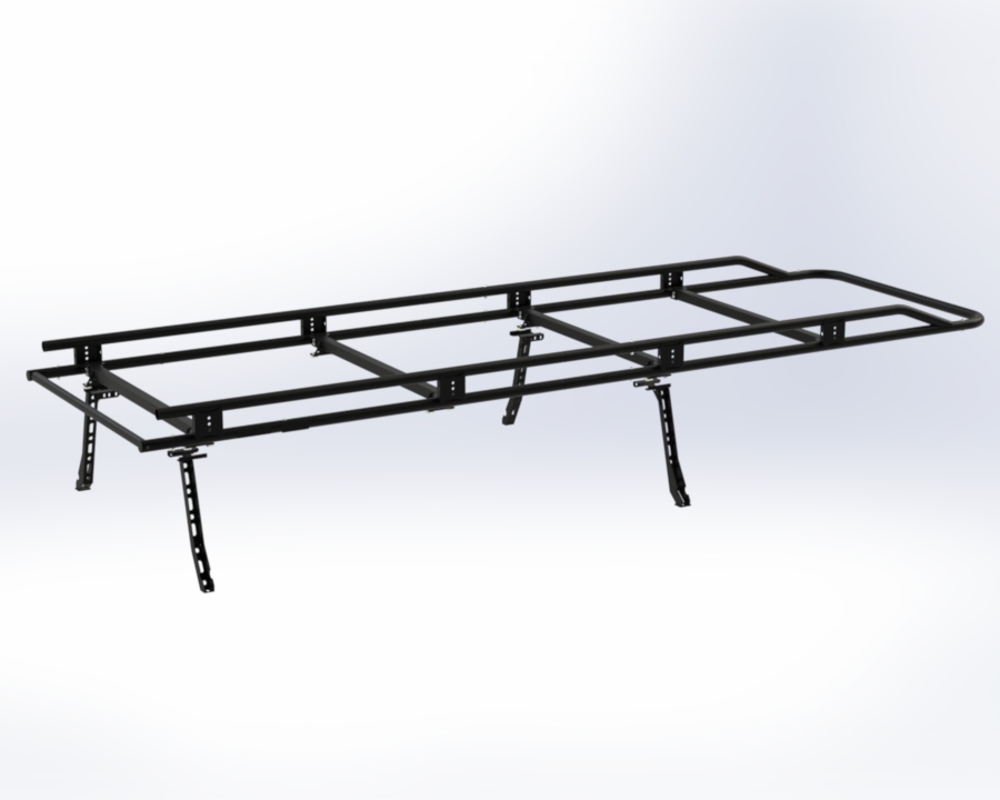 Load Runner Rack, Truck Cap, Extended Cab, 8' Bed