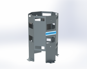 Vertical Tank Holder, (1)B-Tank