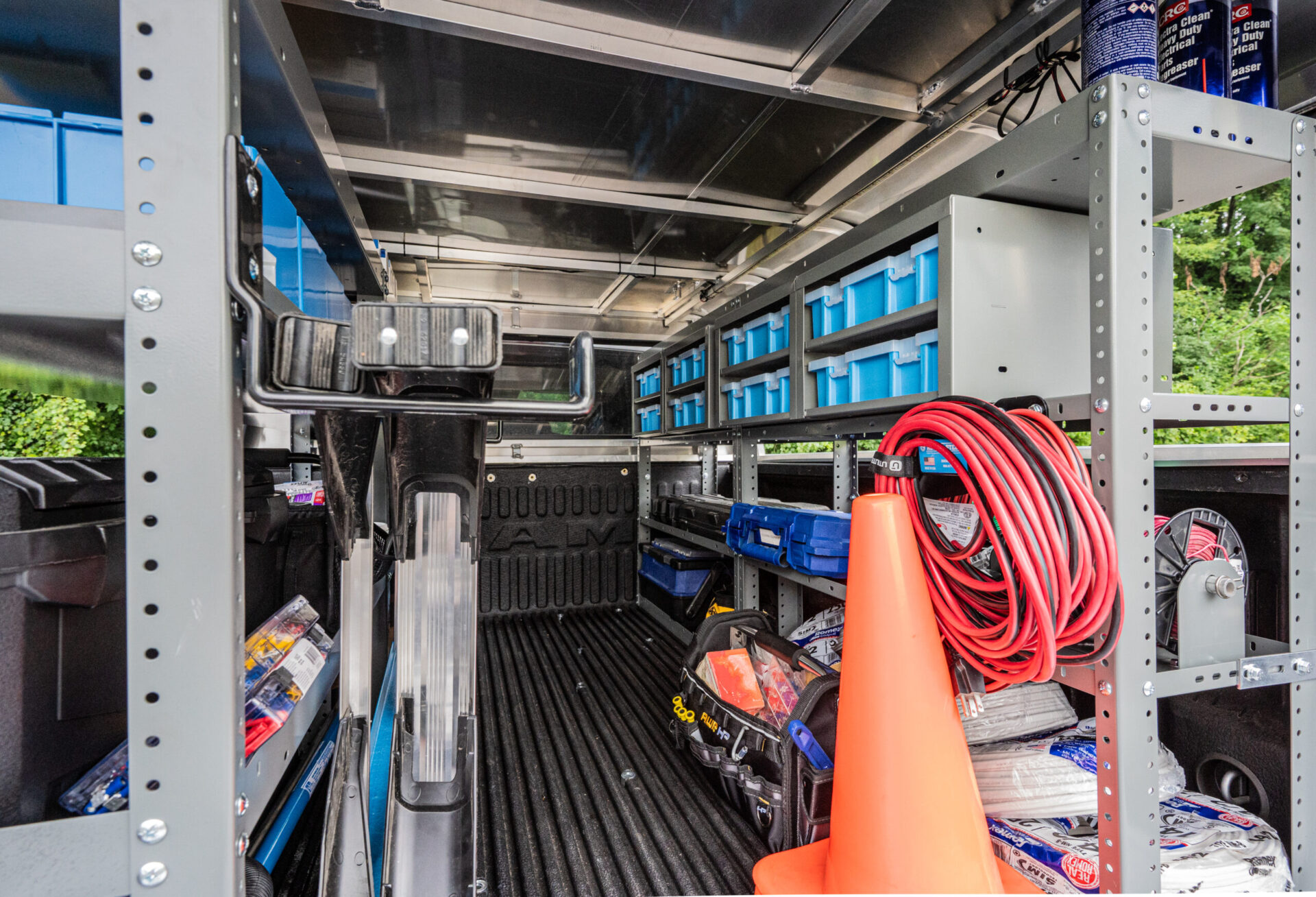 Under Rack Ladder Storage Interior Ladder Storage - Adrian