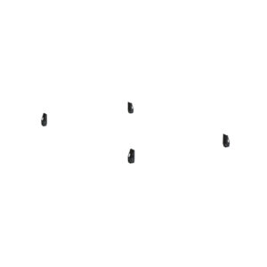 6" Upright Kit, 4-Pack