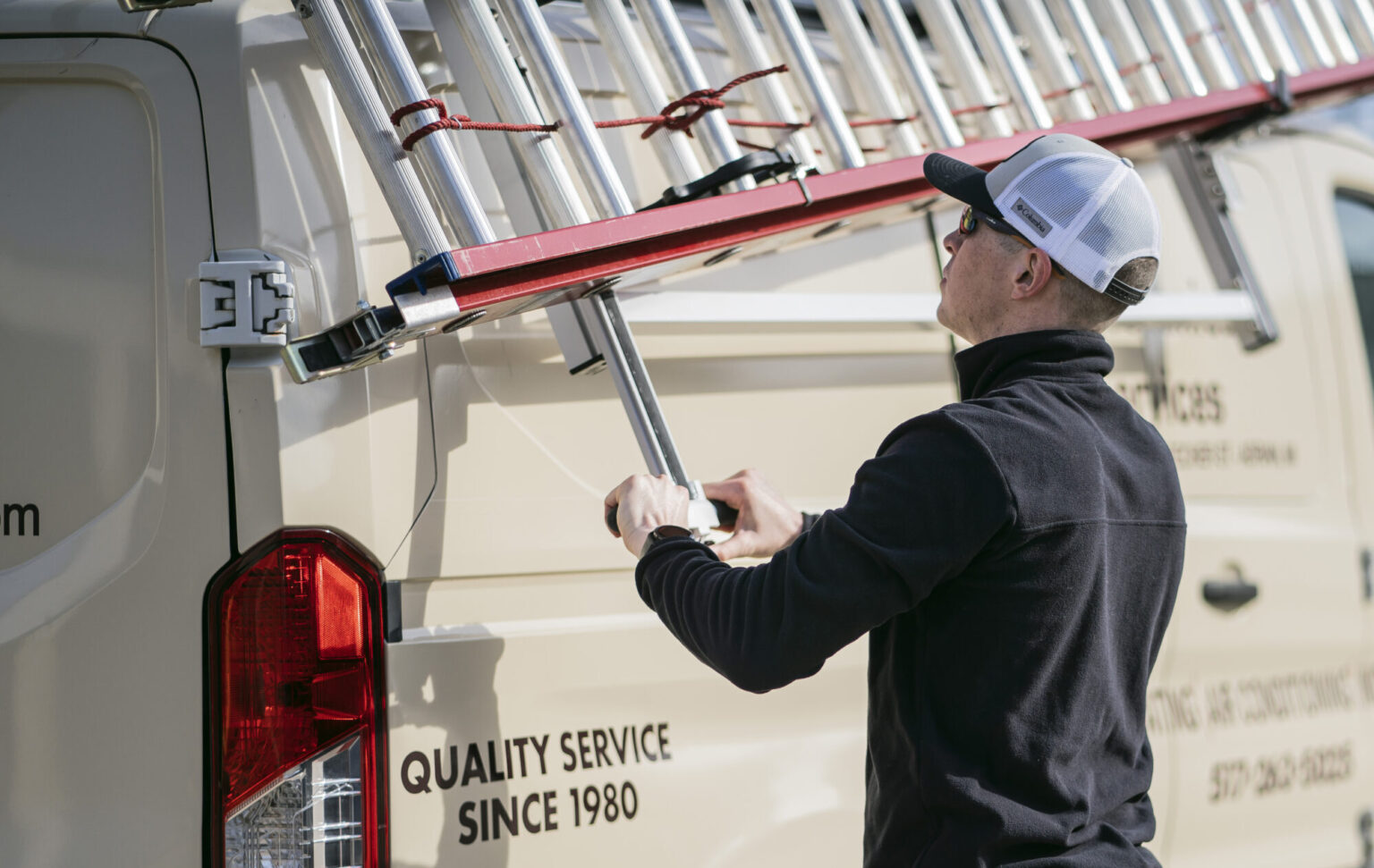 Low Profile Ladder Racks ProLift Low Roof Ladder Rack | Adrian Steel