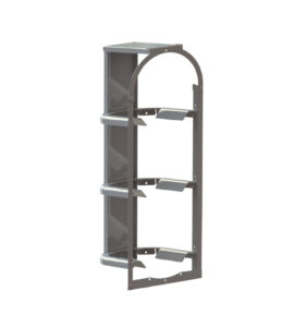3-Shelf Tank Rack, (3)30lb.