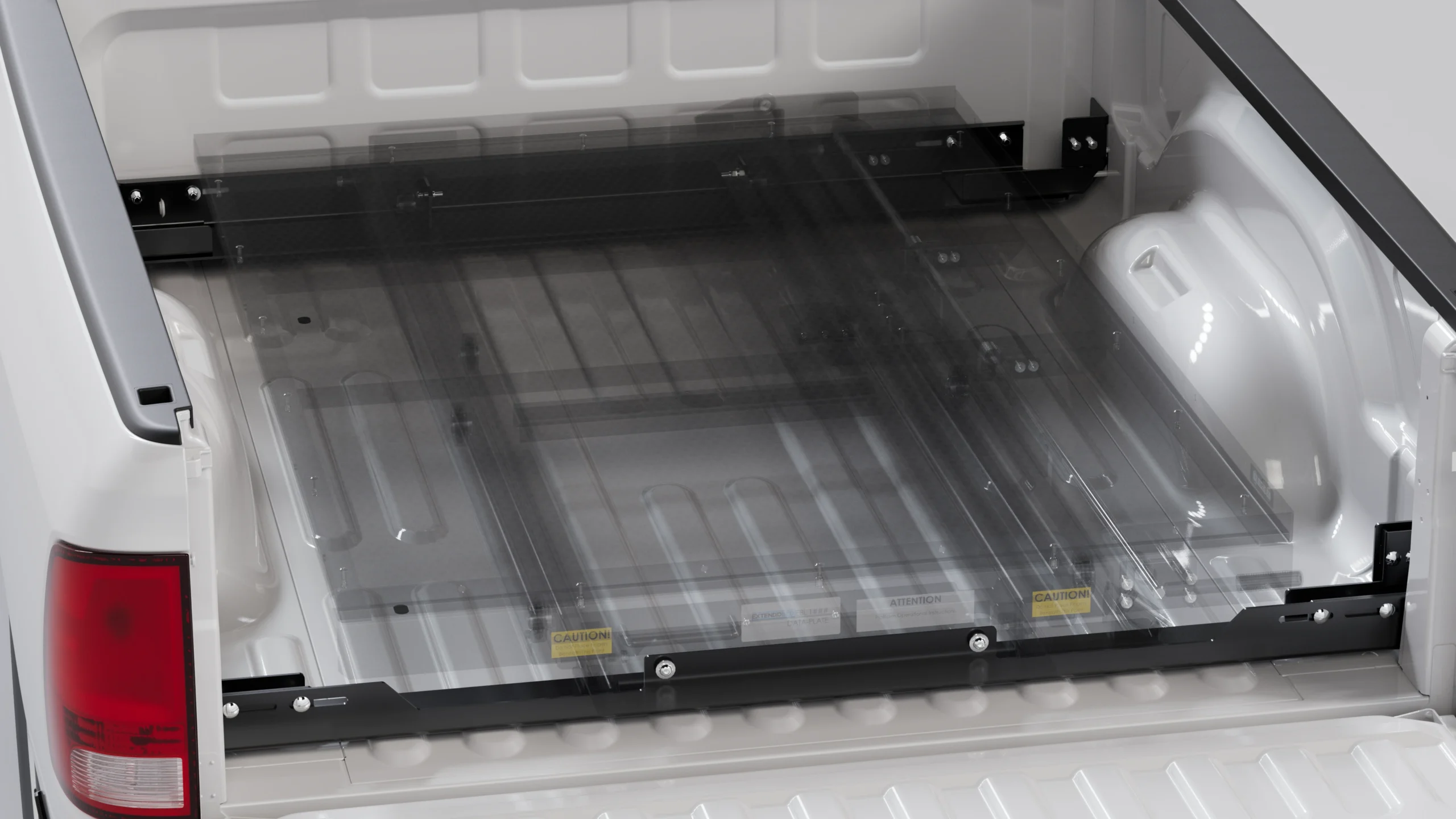 No-Drill Mounting Kit, Ram 1500 6.3' Bed