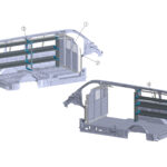Base Shelving Package, Transit Low Roof 148 – BASE-FT-LR148