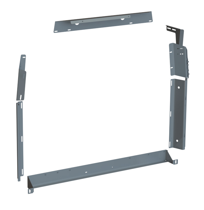 Steel Partition Mounting Kit
