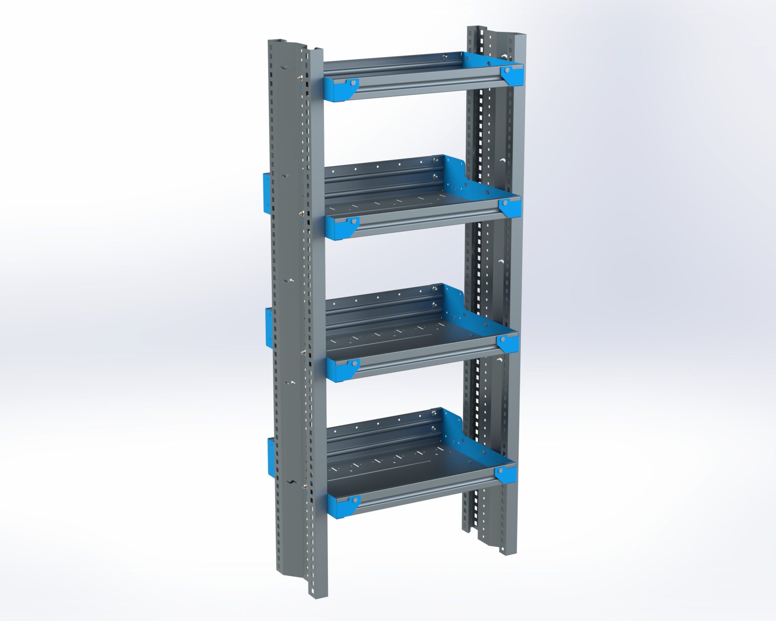 4-Shelf Unit, 16x24