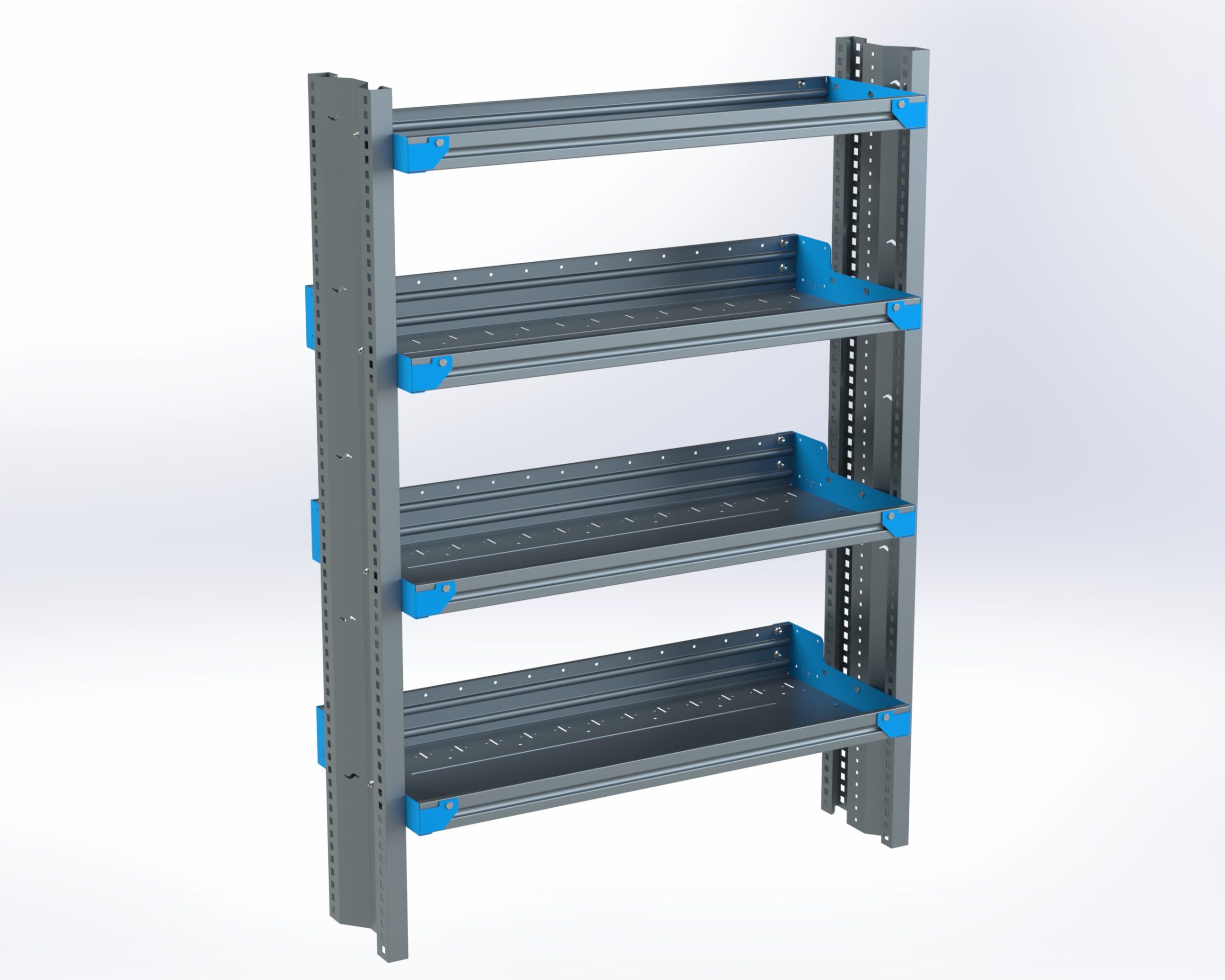 4-Shelf Unit, 16x42