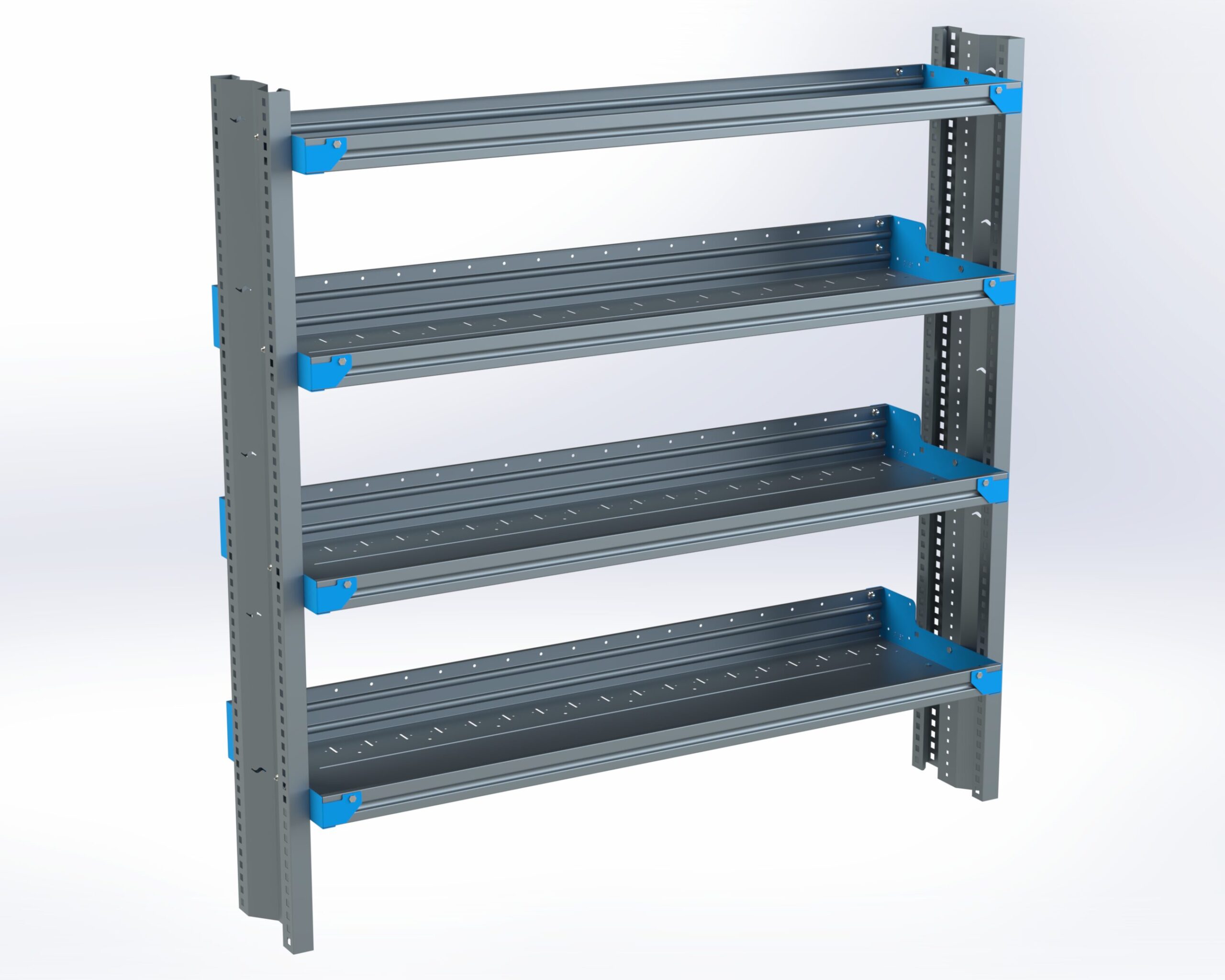 4-Shelf Unit, 16x60
