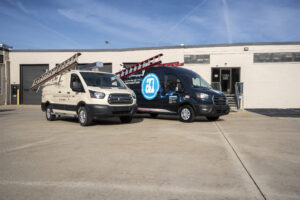 Upfitted fleet vans