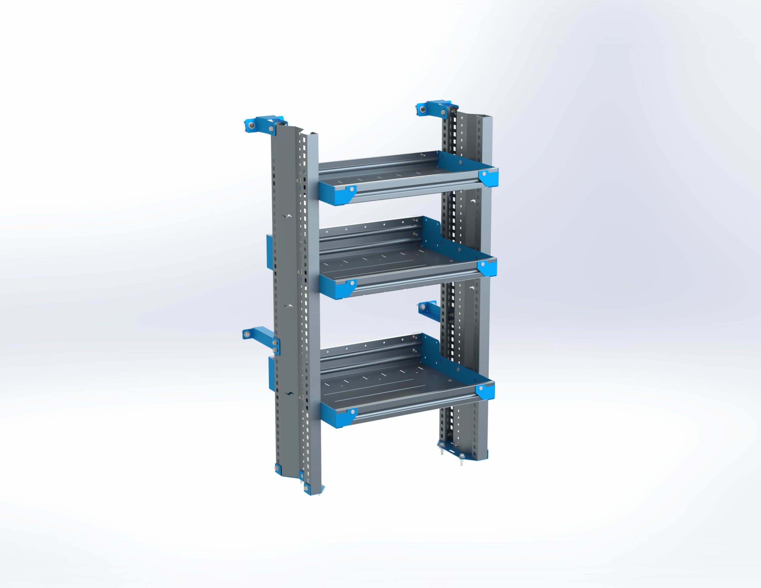 3-Shelf Unit, Cabinet Use, 18x24