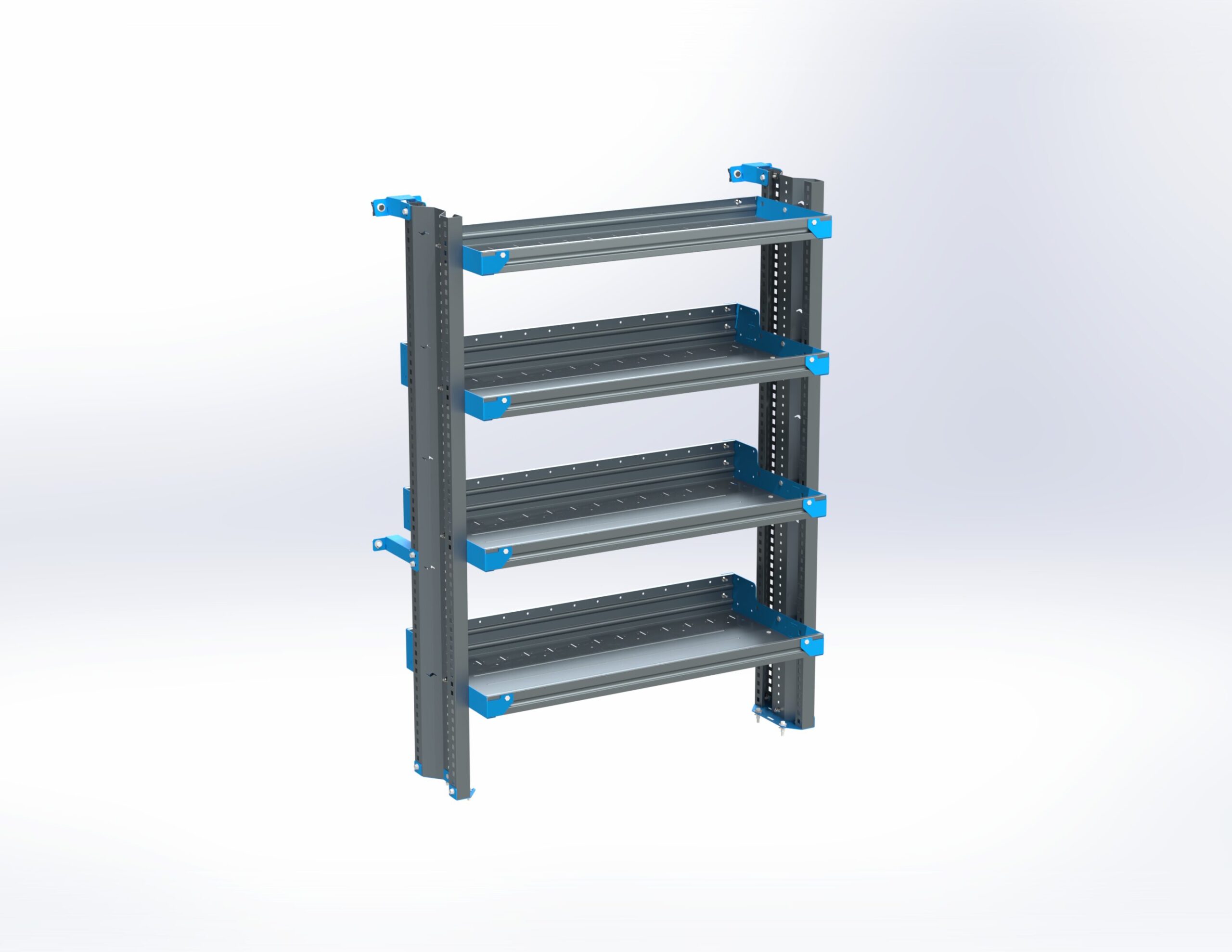 4-Shelf Unit, 18x42